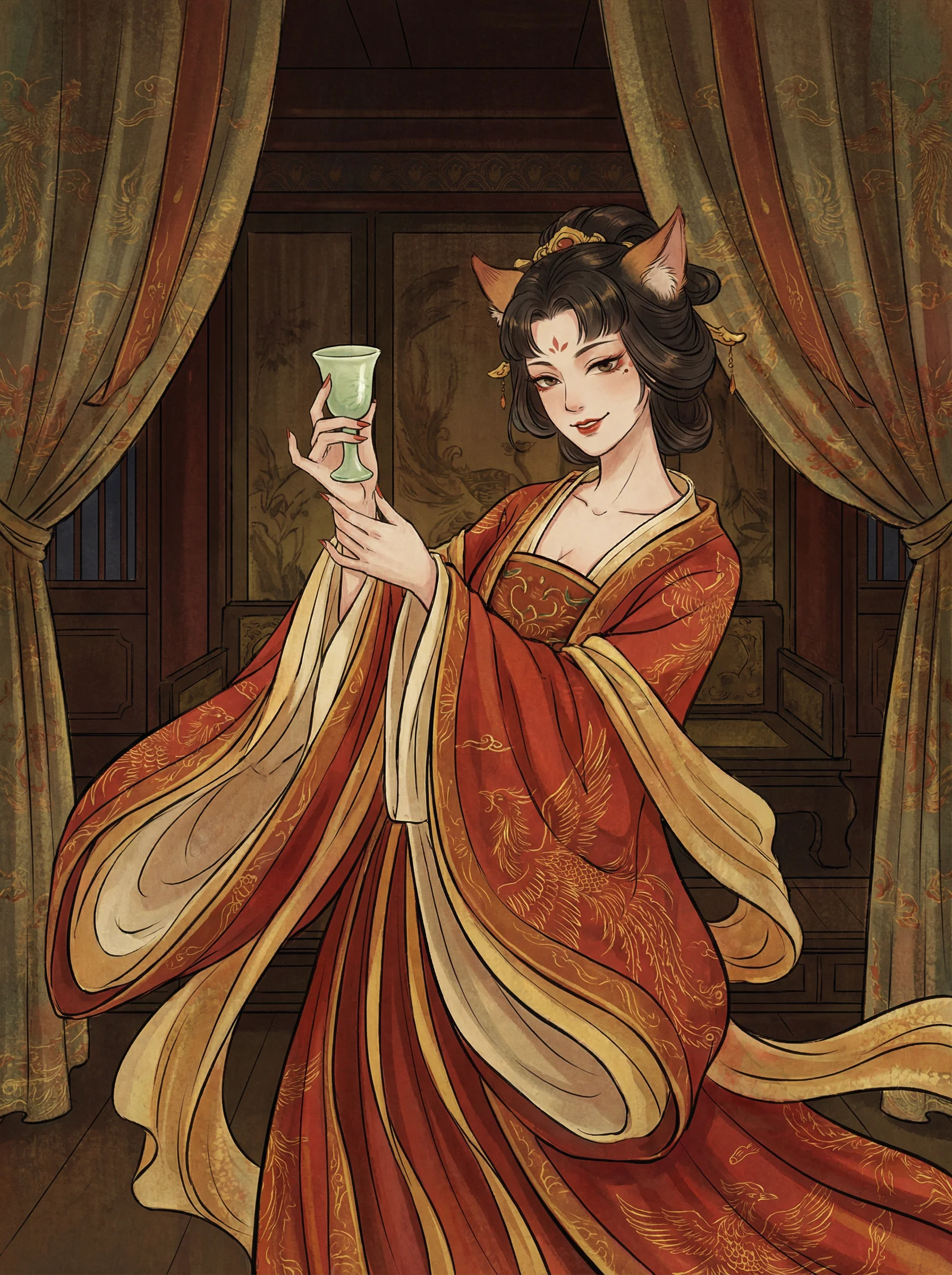 妲己 - 再深点灬舒服灬太大了动 封神榜截教动漫角色